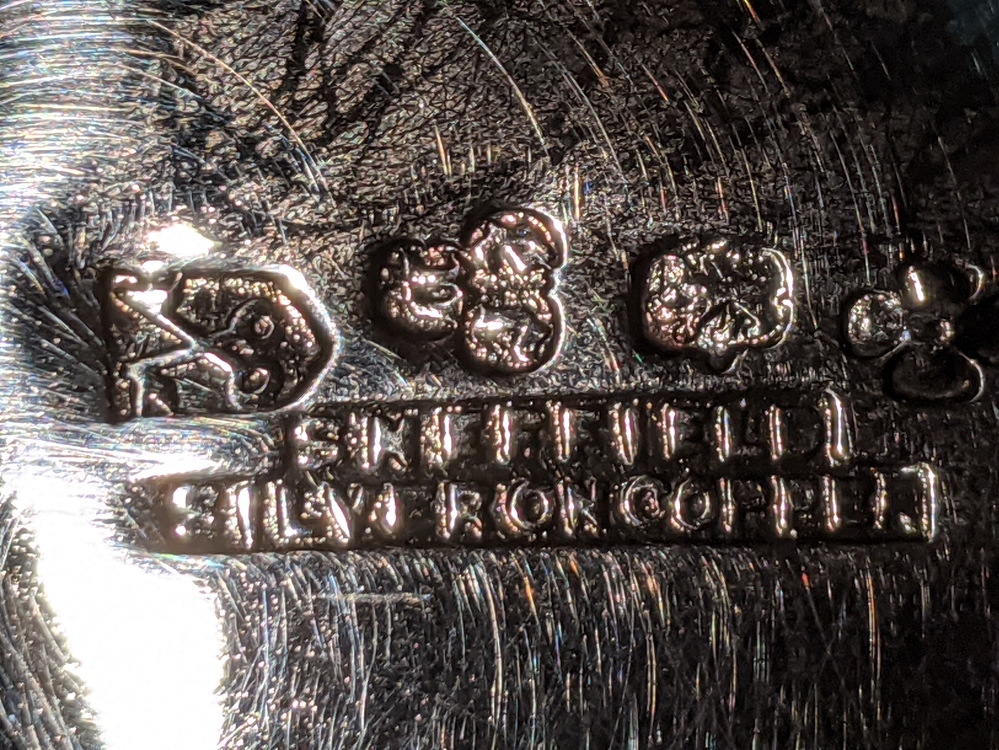 Can someone help with these marks - British Silver - Silver Collector ...