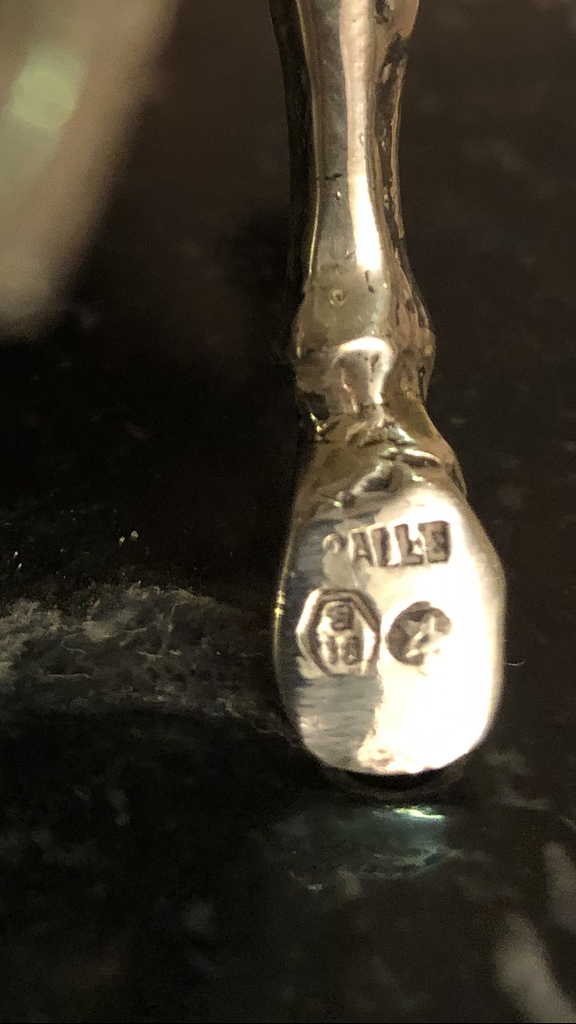 Does anyone know this hallmark, is it Silver? - Silver Collector Forums